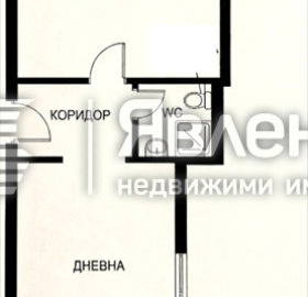 Снимка 2 — Двустаен апартамент в Център с балкон и ремонт