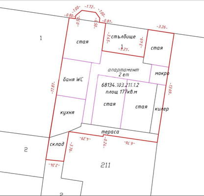 Photo 4 — Large multi-room apartment with spacious terrace in Center, Sofia