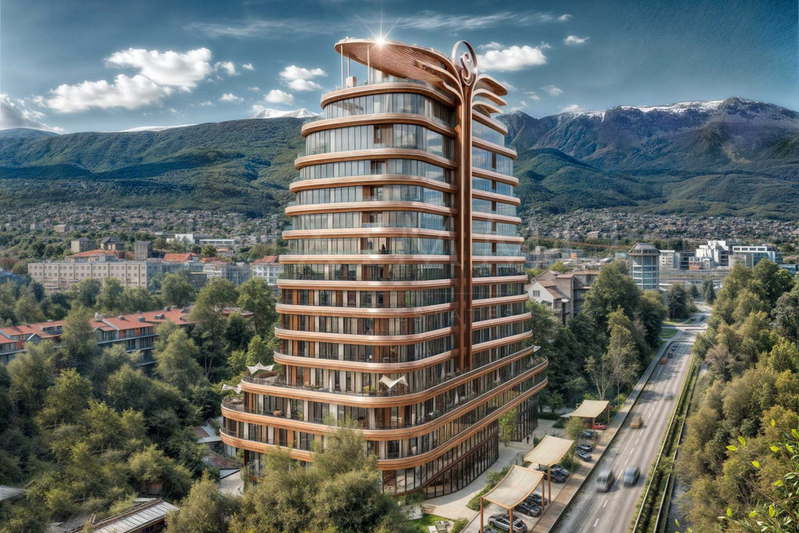 1-bedroom apartment in Sofiya, Dianabad