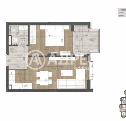 Photo 3 — 2-bedroom apartment in Sofiya, Dianabad
