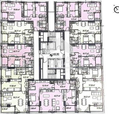 Снимка 2 — Тристаен апартамент с панорамна гледка в Дружба 1, София