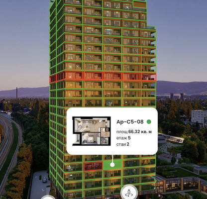 Photo 2 — 2-bedroom apartment in Sofiya, Drujba 2