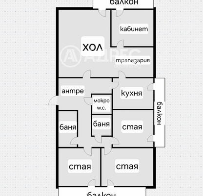 Снимка 4 — 4-стаен апартамент с тераси в Изгрев, София