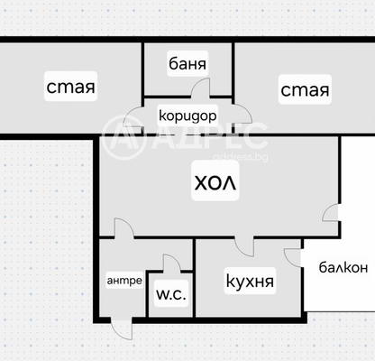 Снимка 4 — Просторен 3-стаен апартамент в кв. Изток с паркинг