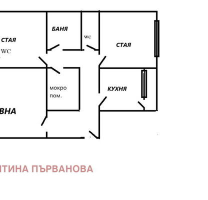Снимка 3 — Тристаен апартамент с гараж в квартал Изток, София