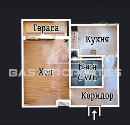 Снимка 2 — 2-стаен апартамент с южно изложение в Красна поляна 1, София