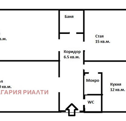 Снимка 2 — Тристаен апартамент с две тераси в Красна поляна 3, София
