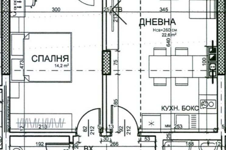 2-bedroom apartment in Sofiya, Krasno Selo