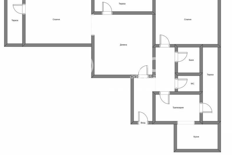 4-bedroom apartment in Sofiya, Lozenec