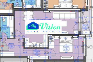 2-bedroom apartment in Sofiya, Gyrdova Glava