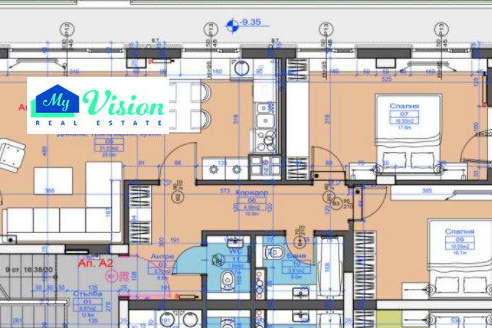 3-bedroom apartment in Sofiya, Gyrdova Glava