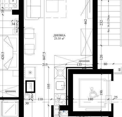 Photo 2 — 1-bedroom apartment in Sofiya, Malinova Dolina