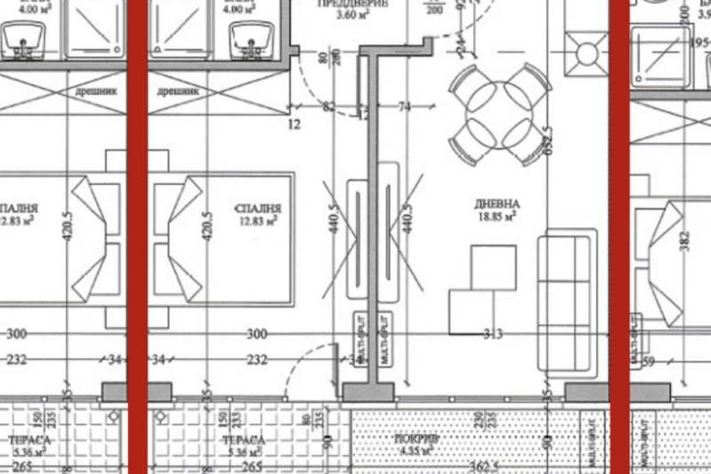 Two-room apartment with terrace in Malinova dolina, Sofia