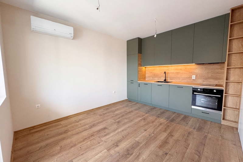 Two-room apartment in Malinova dolina with terrace in gated complex