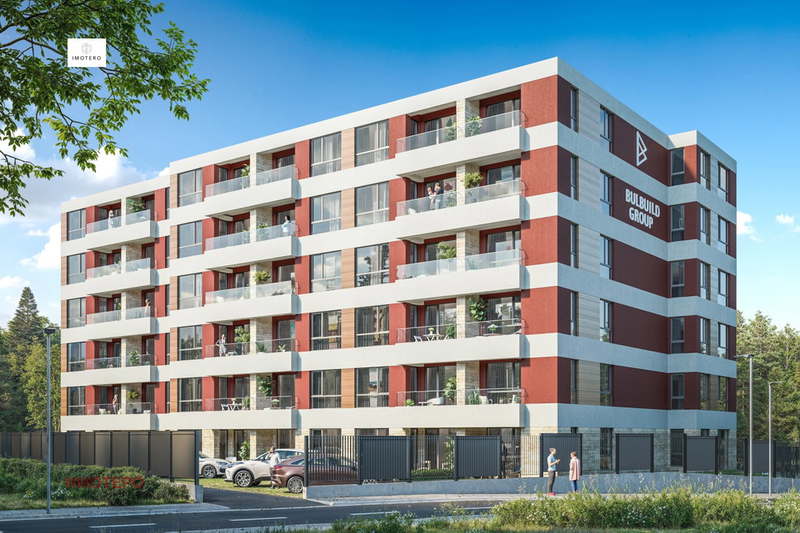 Three-room apartment in Malinova dolina with parking space