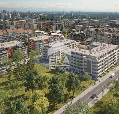 Снимка 2 — Тристаен апартамент с покривна тераса в Малинова долина, София