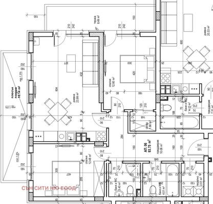 Снимка 2 — Тристаен апартамент с тераса в Манастирски ливади, София