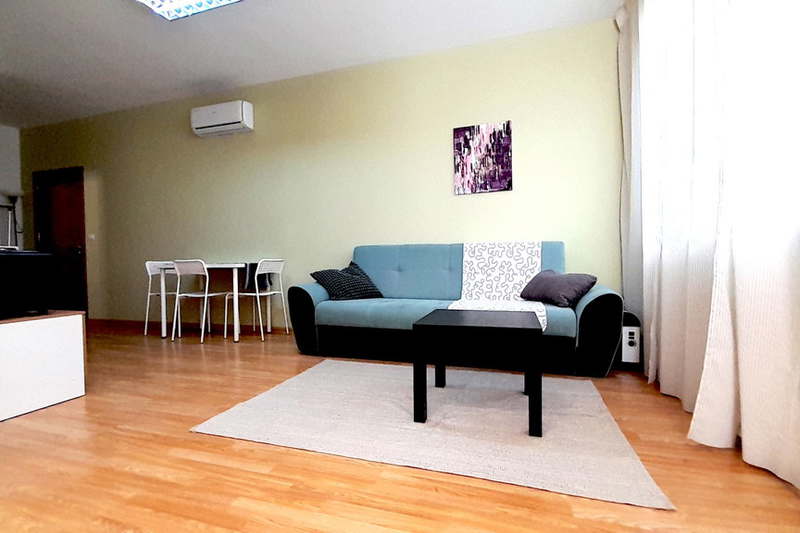 One-room apartment in Manastirski Livadi with southeast aspect