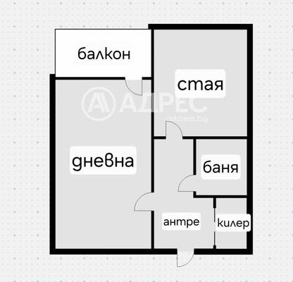 Снимка 4 — Двустаен апартамент с тераса в Младост 3, София
