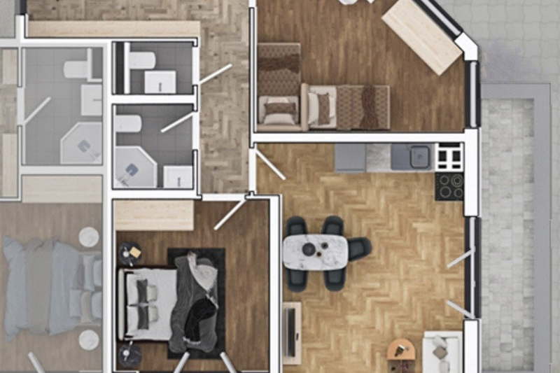 3-bedroom apartment in Sofiya, Ovcha Kupel 1