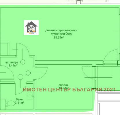 Photo 4 — Two-room apartment in Ovcha kupel 2 with new-build