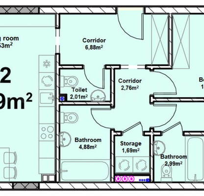 Photo 4 — 3-bedroom apartment in Sofiya, Poligona