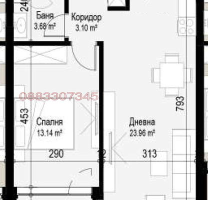 Photo 2 — 2-bedroom apartment in Sofiya, Serdika