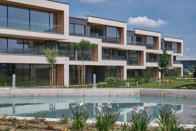Three-room apartment with garden in Simeonovo, Moreni Club Residence