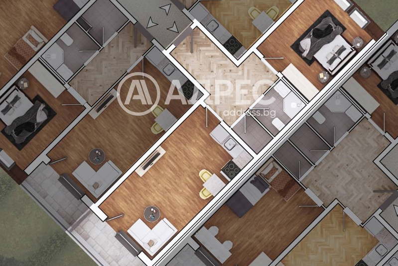 2-bedroom apartment in Sofiya, Slaviya