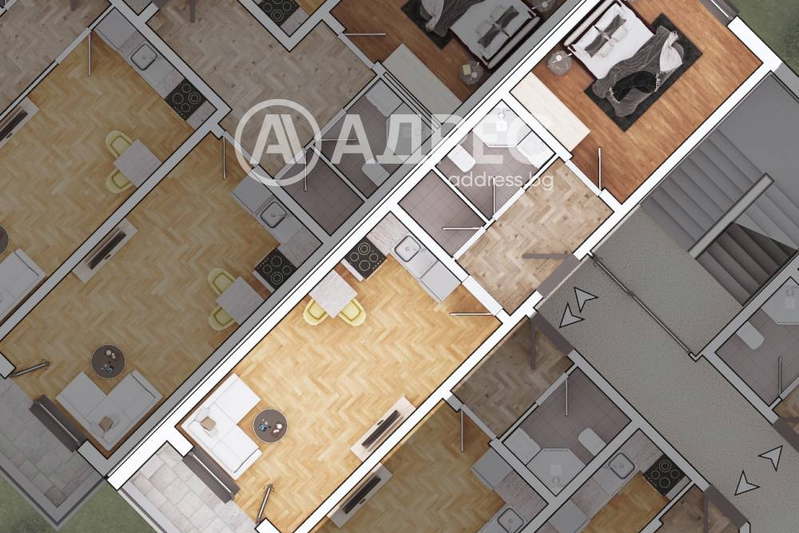 2-bedroom apartment in Sofiya, Slaviya