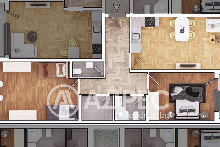 3-bedroom apartment in Sofiya, Slaviya
