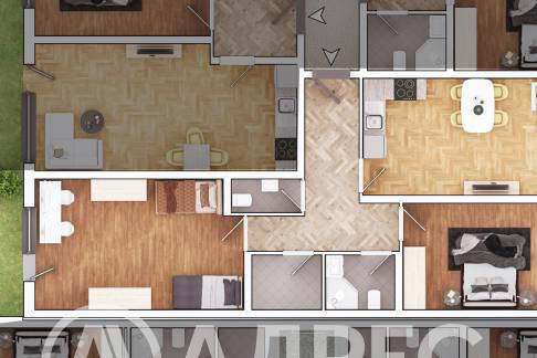 3-bedroom apartment in Sofiya, Slaviya