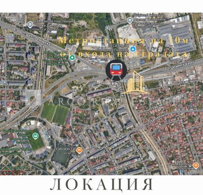 Снимка 5 — Тристаен апартамент с тераса в Сухата река, София