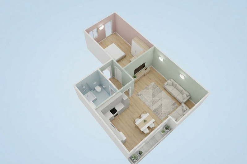 2-bedroom apartment in Sofiya, Yavorov