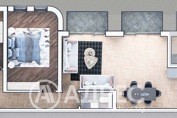 3-bedroom apartment in Sofiya, Zona B-19