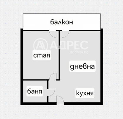 Снимка 5 — Двустаен апартамент в Зона Б-5 с балкон и асансьор
