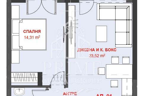 2-bedroom apartment in Oblast Burgas, Sozopol