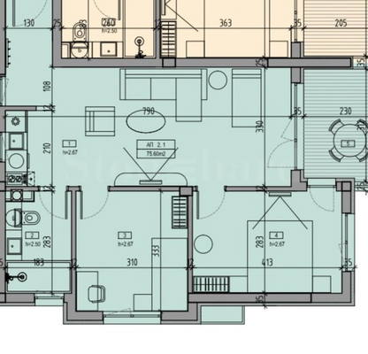 Снимка 2 — Тристаен апартамент в Бургас, Созопол