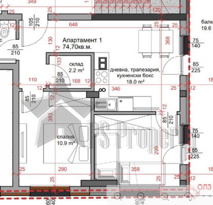 Снимка 5 — Тристаен апартамент в Стара Загора, Център