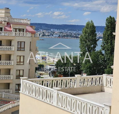 Снимка 2 — Двустаен апартамент с тераса и морска панорама в Аспарухово, Варна