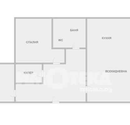 Photo 5 — Three-room apartment in Asparuhovo with terrace and elevator