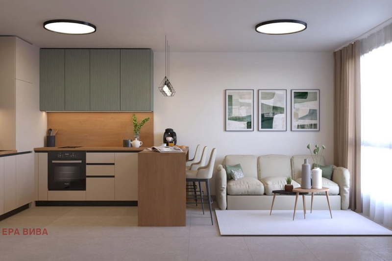 3-bedroom apartment in Varna, Briz