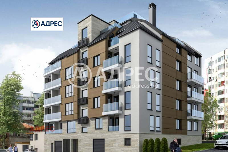 Тристаен апартамент с тераса в ХЕИ, Варна