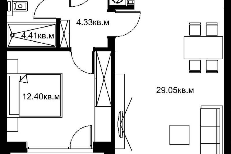 2-bedroom apartment in Varna, Izgrev
