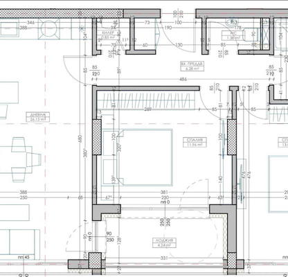 Photo 2 — Three-room apartment in Kaisieva gradina with elevator