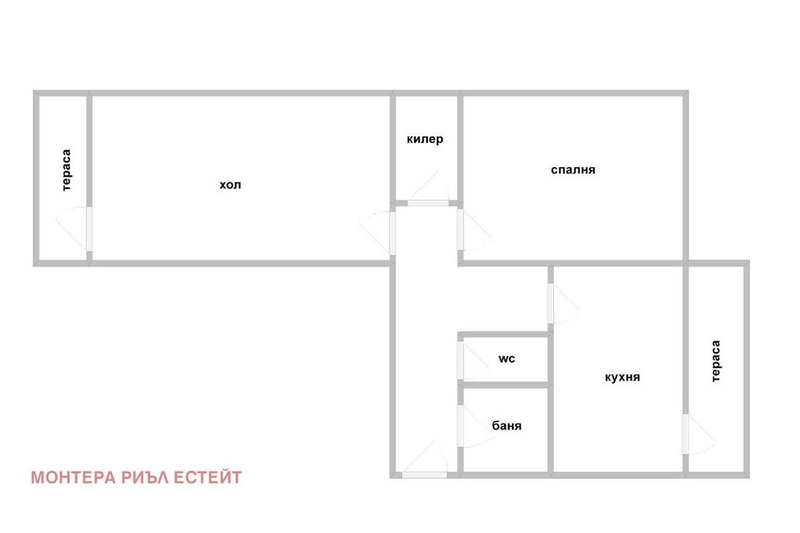 Тристаен апартамент с южно изложение в Левски 1, Варна