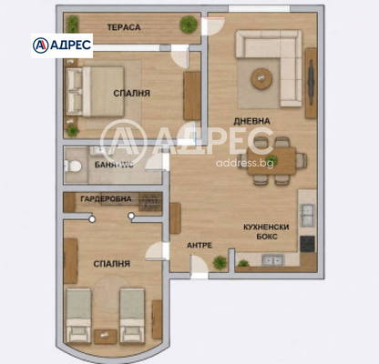 Photo 4 — 3-bedroom apartment in Varna, Lyatno Kino Trakiya