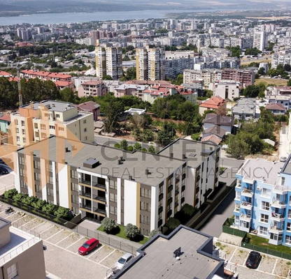 Снимка 3 — Двустаен апартамент в м-т Пчелина с тераса, Варна