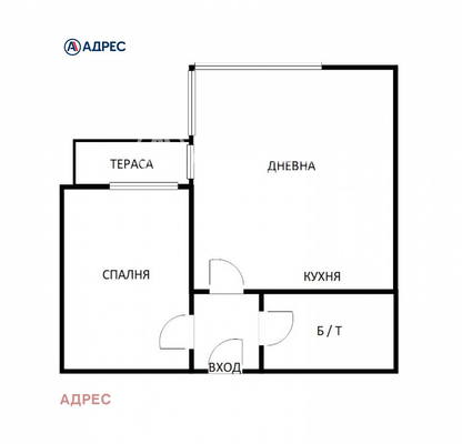 Снимка 4 — Двустаен апартамент с паркомясто в м-т Пчелина, Варна