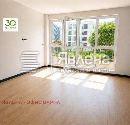 Снимка 3 — Двустаен апартамент в Пчелина, Варна с южно изложение
